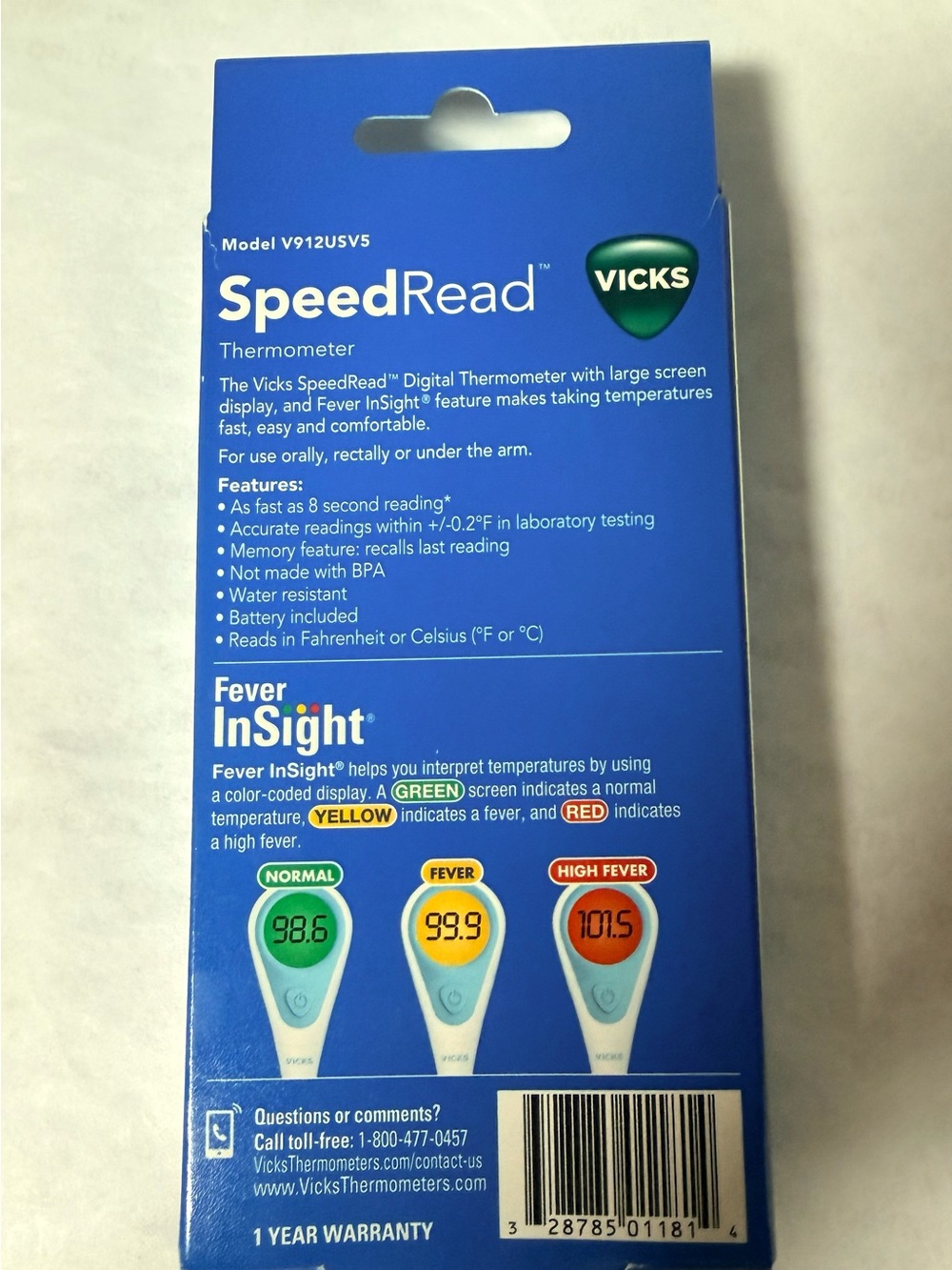 Vicks SpeedRead Thermometer - Picture 2 of 2